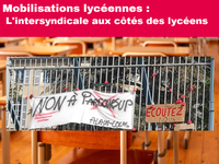 Soutien au mouvement des lycéens
