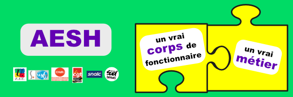 Campagne de mobilisation pour la création d'un statut d'AESH