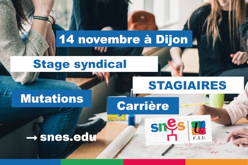 Stage spécial stagiaires : 14 novembre à Dijon