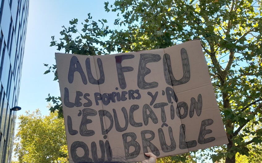 Pour nos salaires, pour nos conditions de travail, pour nos élèves : toutes&nbsp;(…)